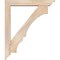 Ekena Millwork Balboa Traditional Smooth Bracket w/ Offset Brace, Douglas Fir, 5 1/2"W x 32"D x 38"H BKT0604X32X38BOA01SDF - alternate 4